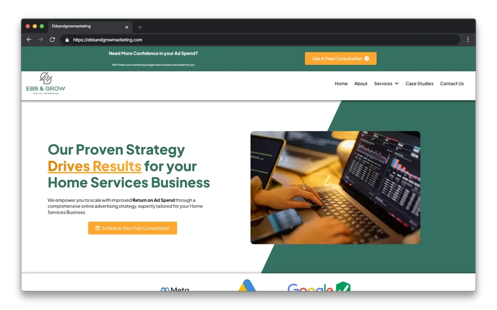 Ebb & Grow Marketing Featured View