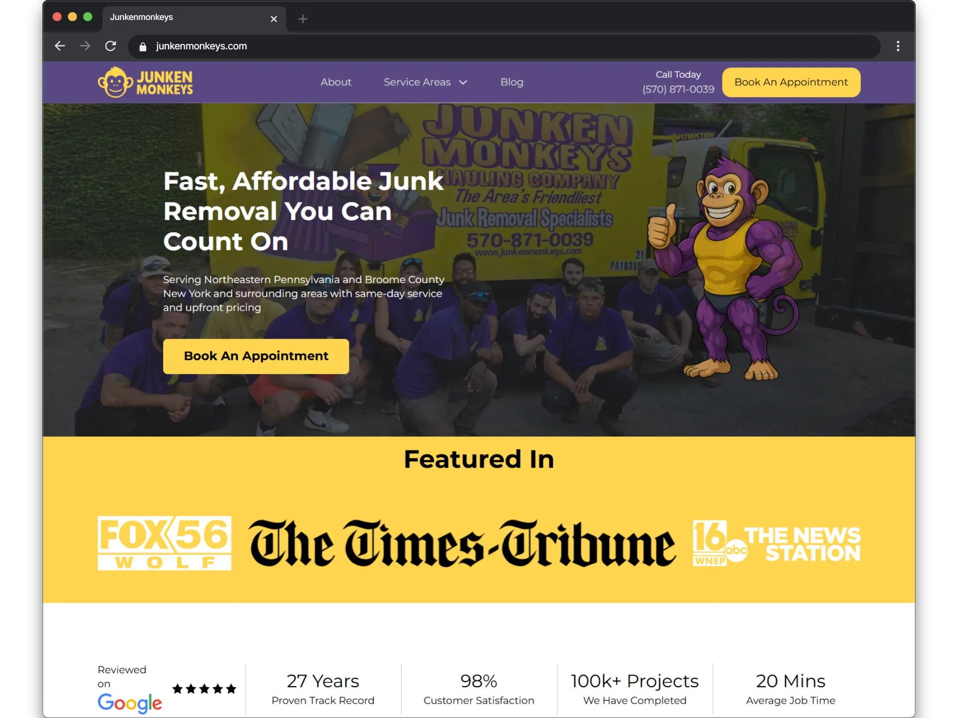 Junken Monkeys Hauling Company