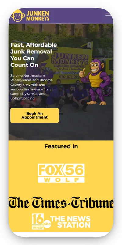 Junken Monkeys Hauling Company Secondary View