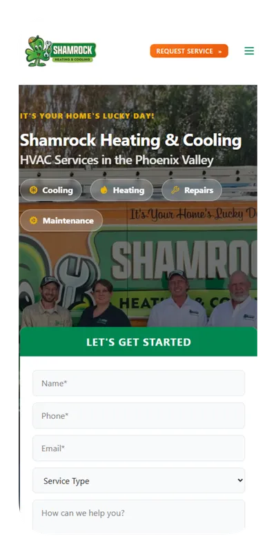 Shamrock Heating & Cooling Secondary View